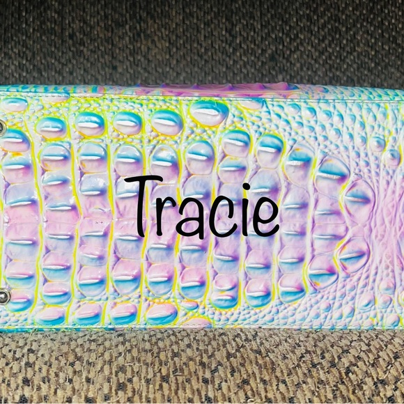 1st edition Brahmin Cotton Candy medium Duxbury. - Picture 7 of 13